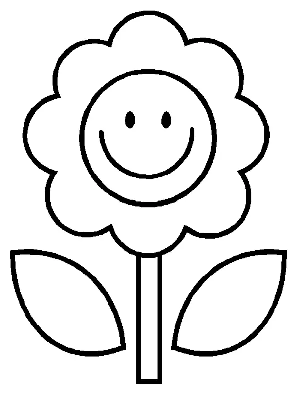 Ausmalbilder Frühling Blumen