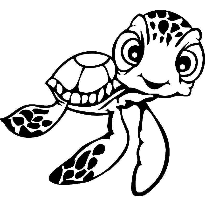 Squirt Ausmalbilder
