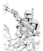 Desenhos de Personagens de Star Wars Para Colorir 114