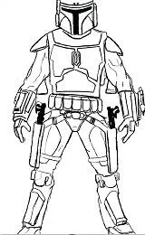 Desenhos de Personagens de Star Wars Para Colorir 139