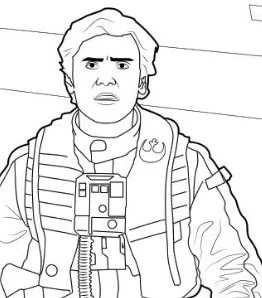 Desenhos de Personagens de Star Wars Para Colorir 143