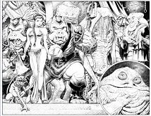 Desenhos de Personagens de Star Wars Para Colorir 217