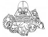 Desenhos de Personagens de Star Wars Para Colorir 220