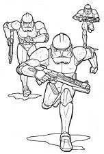 Desenhos de Personagens de Star Wars Para Colorir 293