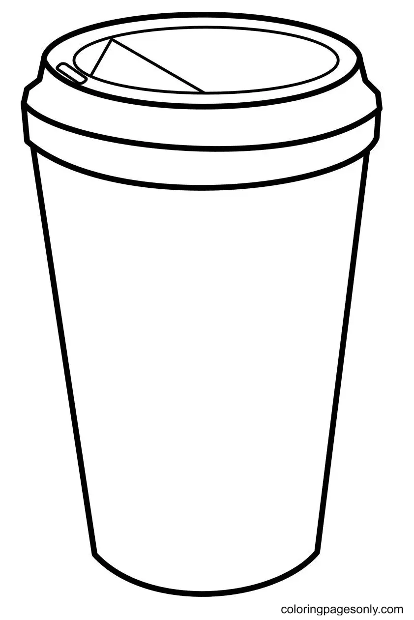 Desenhos de Starbucks Para Colorir 29