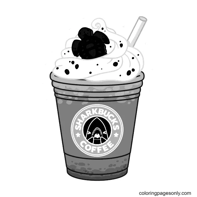 Desenhos de Starbucks Para Colorir 52