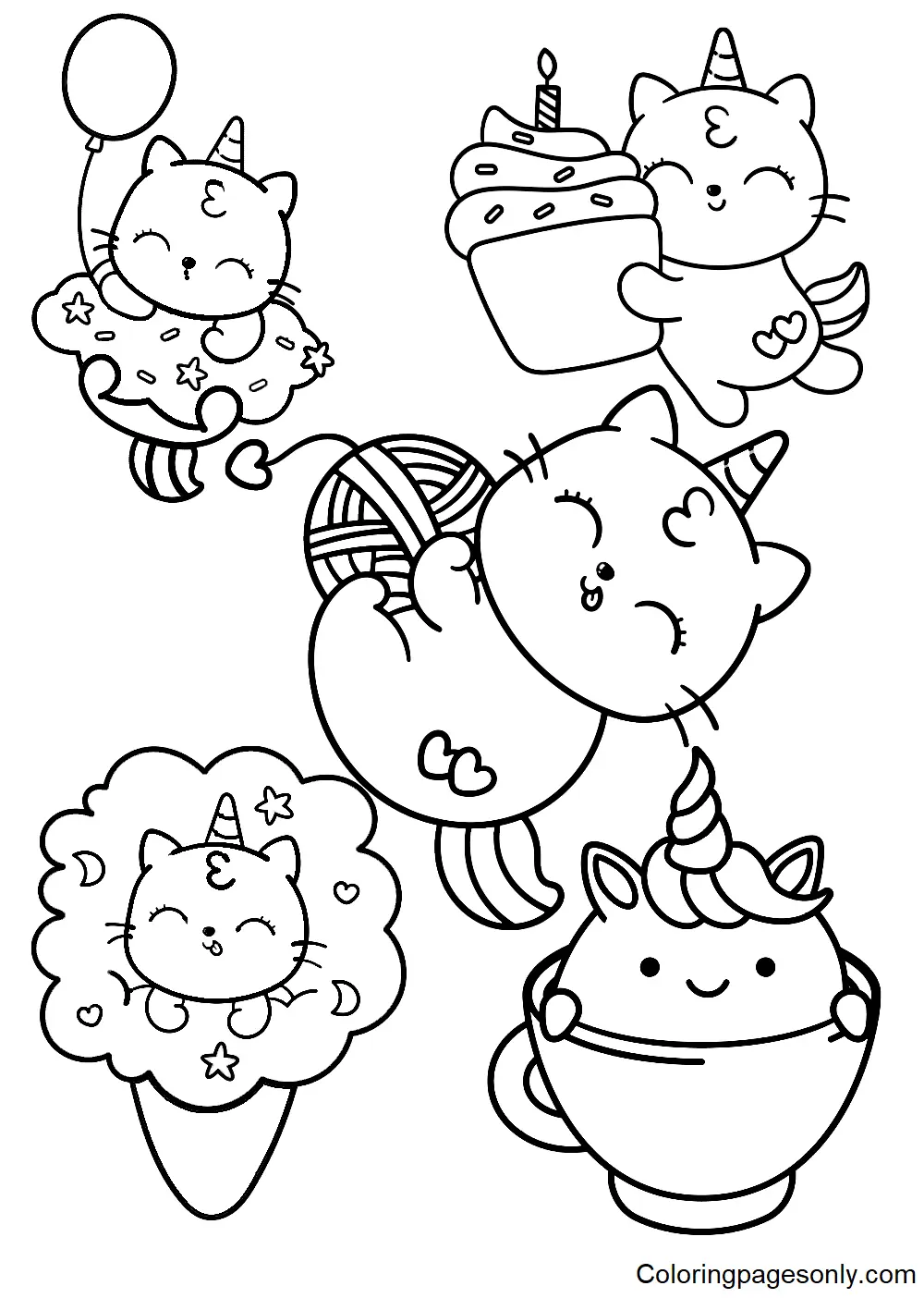 Stickers Coloring Pages 10