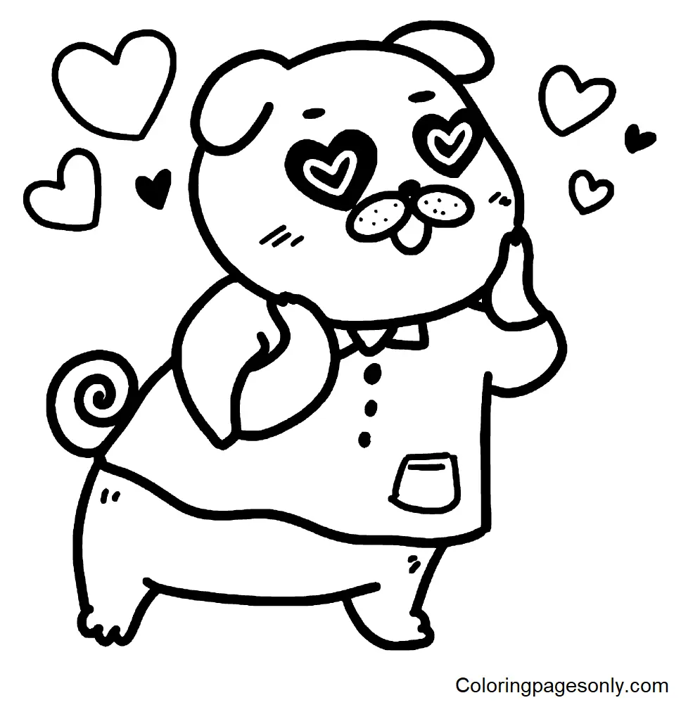 Stickers Coloring Pages 18