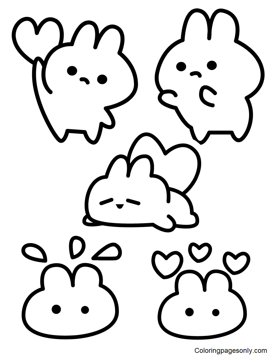 Stickers Coloring Pages 5