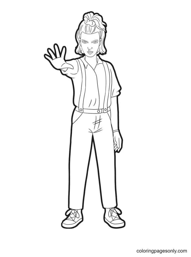 Stranger Things Para Colorear 27
