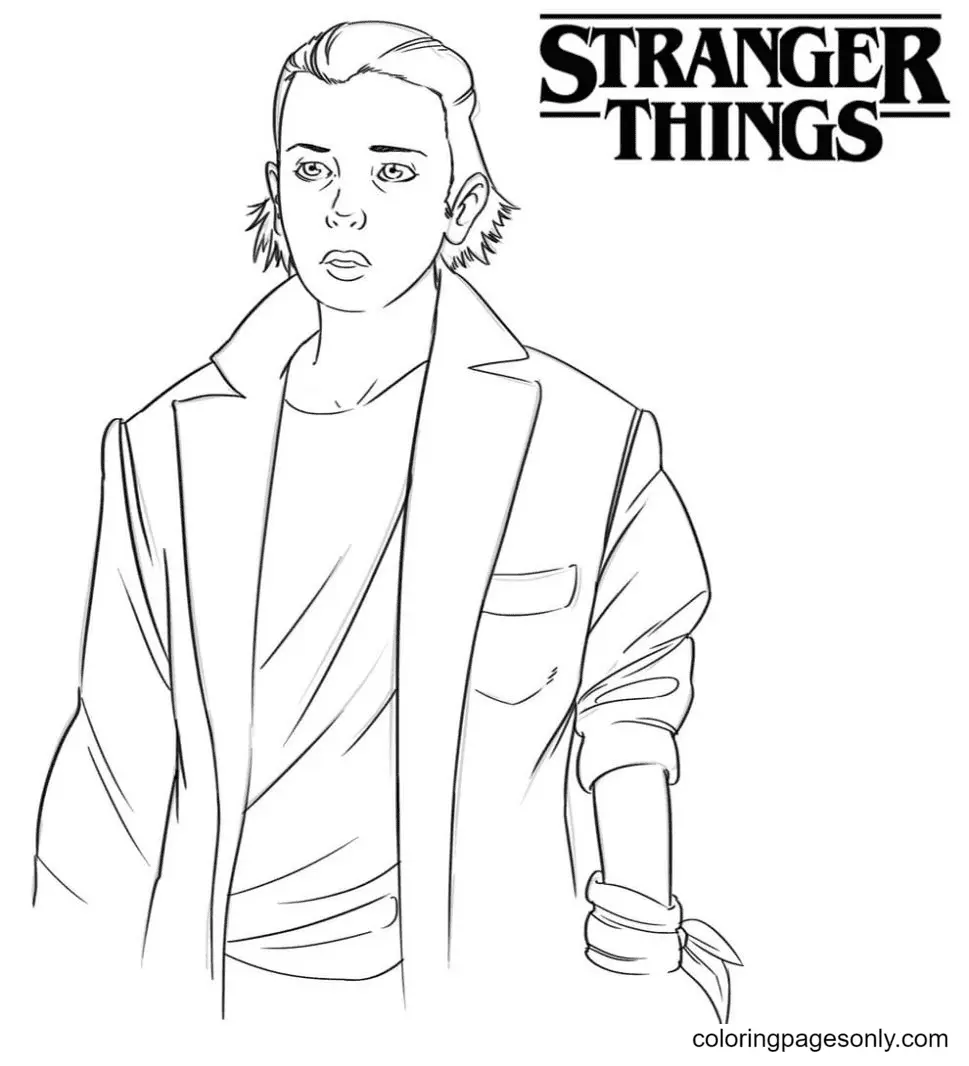 Stranger Things Para Colorear 38