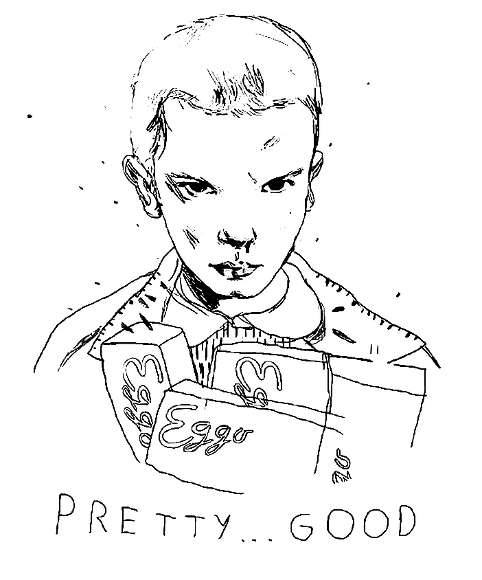 Stranger Things Para Colorear 87