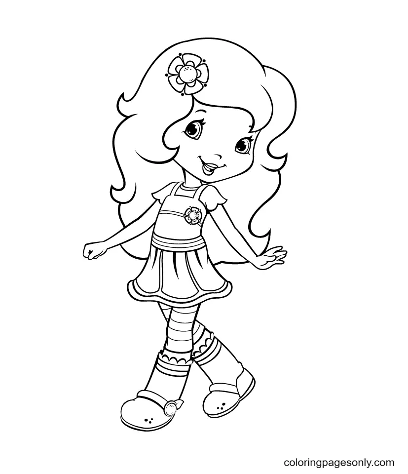 Pastel De Fresa Para Colorear 26