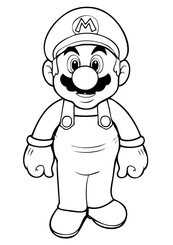 Desenhos de Super Mario Bros Para Colorir 3