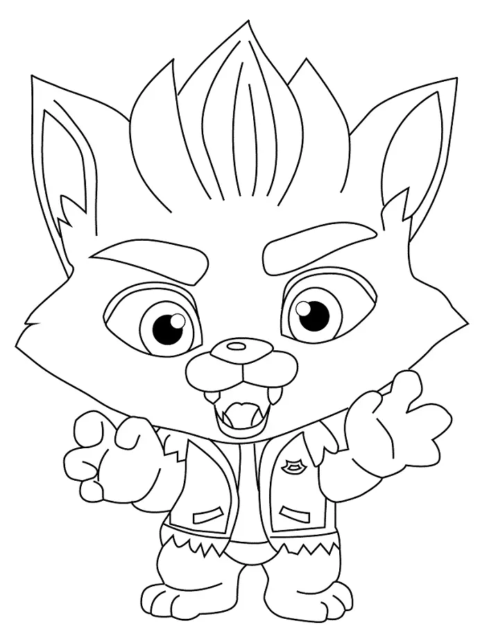 Super Monsters Coloring Pages 26