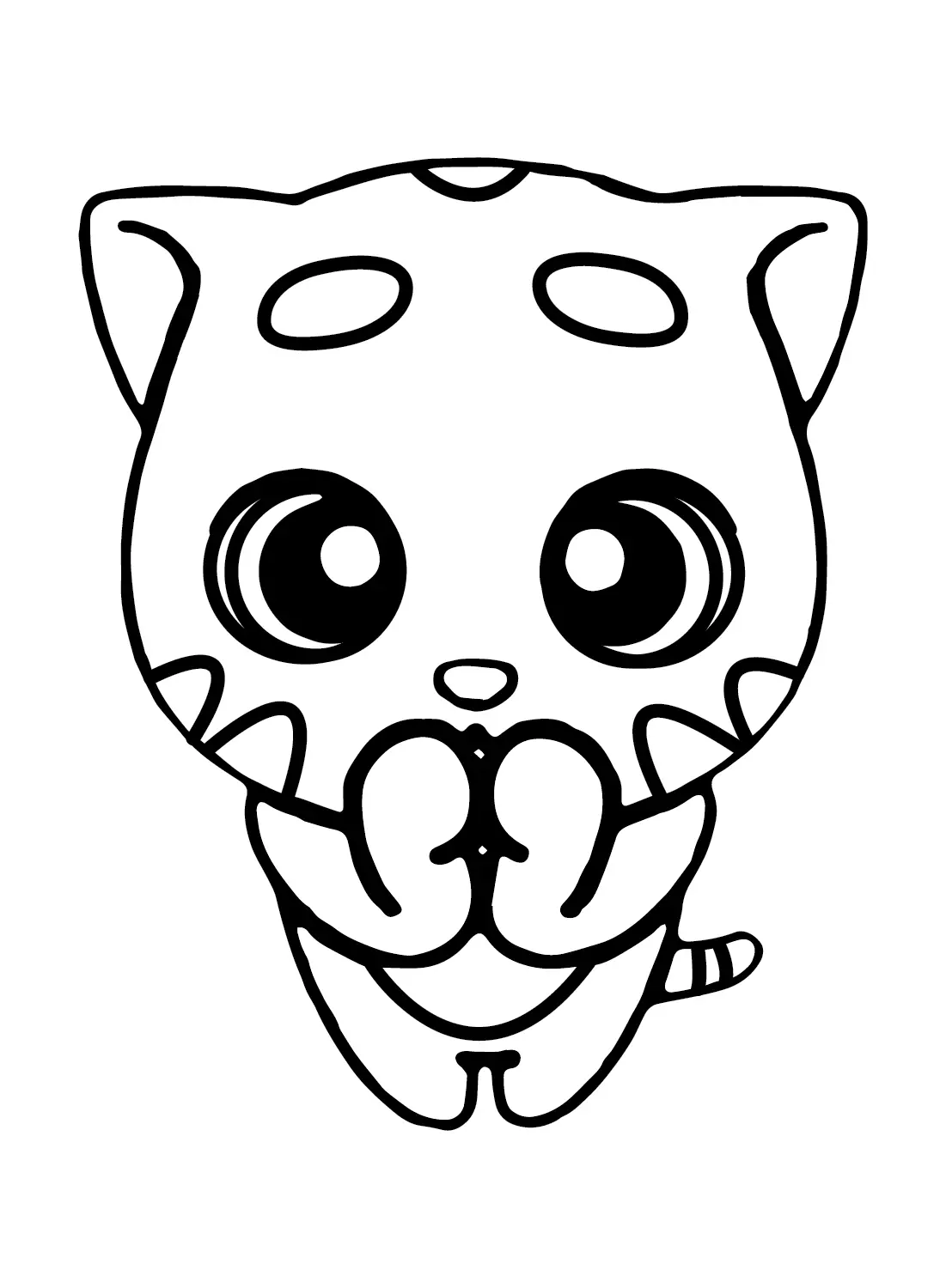 Desenhos de Gengibre Falante Para Colorir 22
