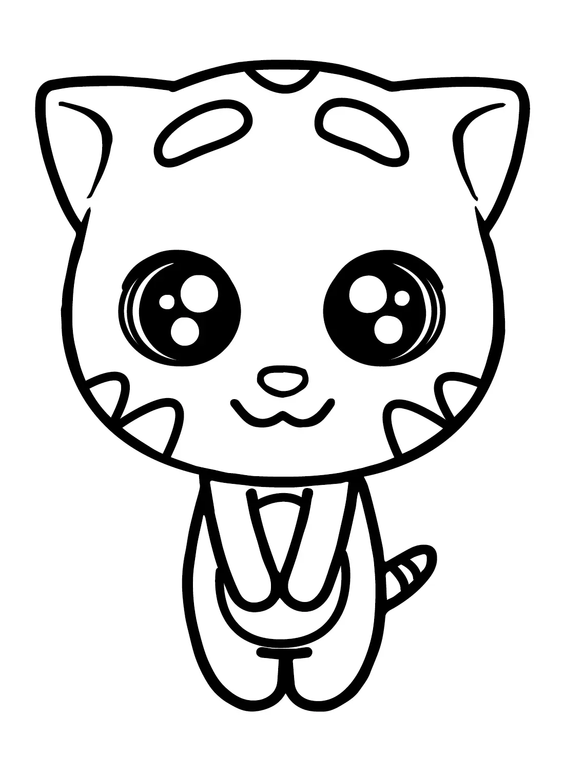 Desenhos de Gengibre Falante Para Colorir 9