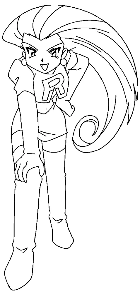 Team Rocket Para Colorear 28