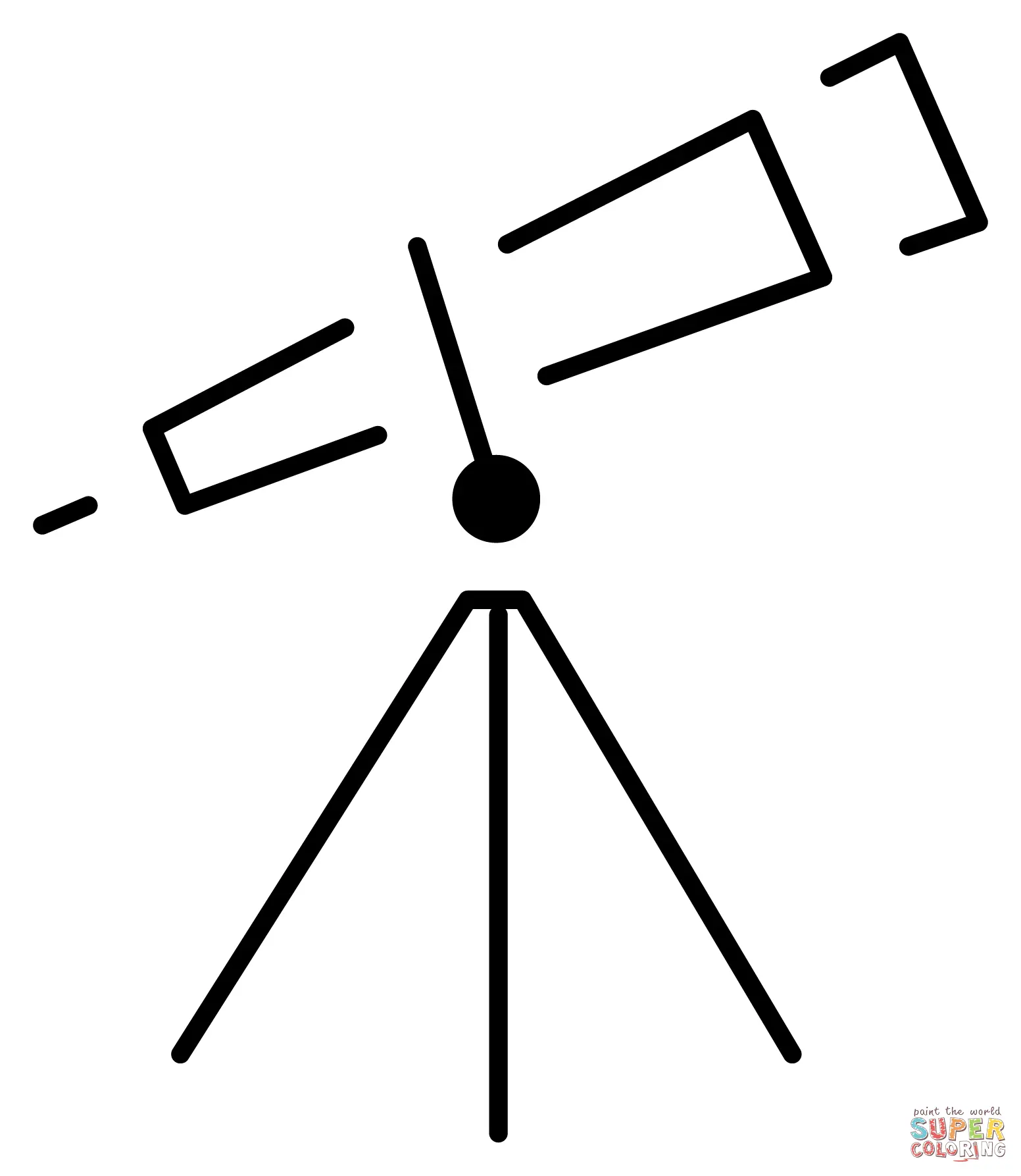 Telescopio Para Colorear 6