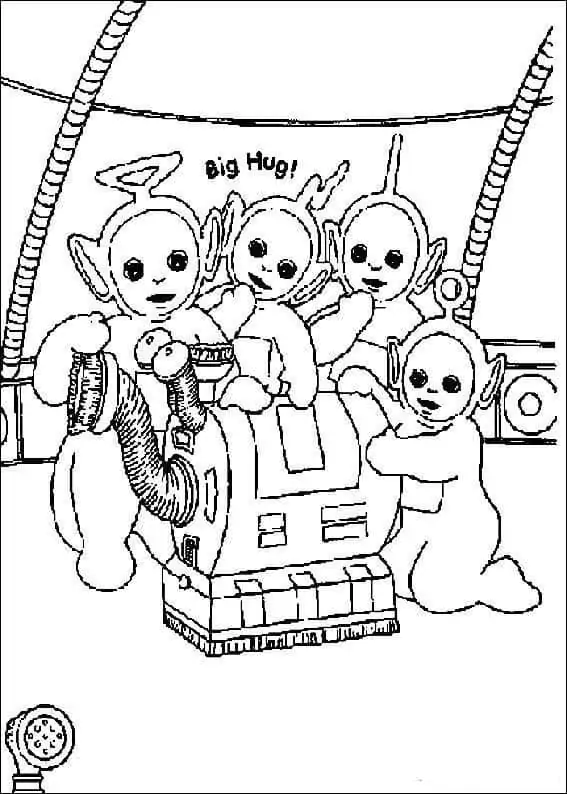 Teletubbies Ausmalbilder