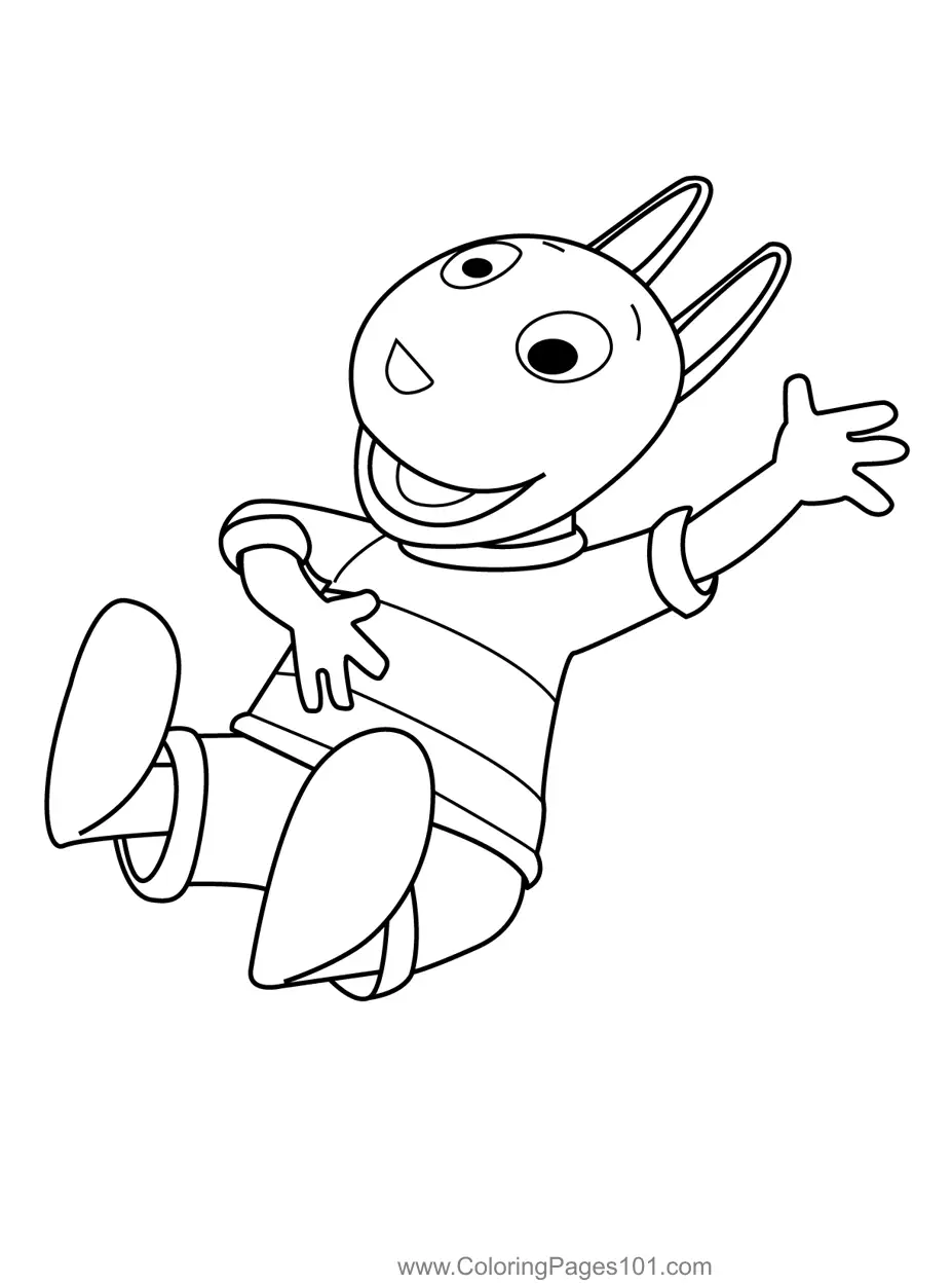 Die Backyardigans Ausmalbilder 2
