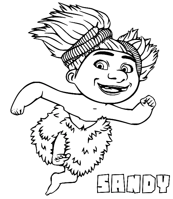 The Croods Coloring Pages