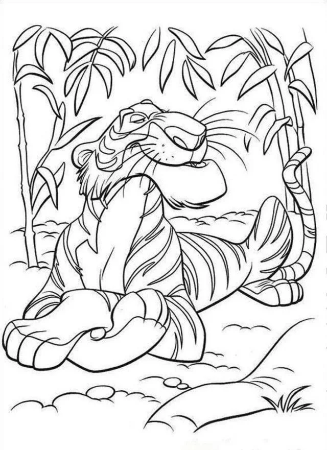 Desenhos de Tigre Para Colorir 103