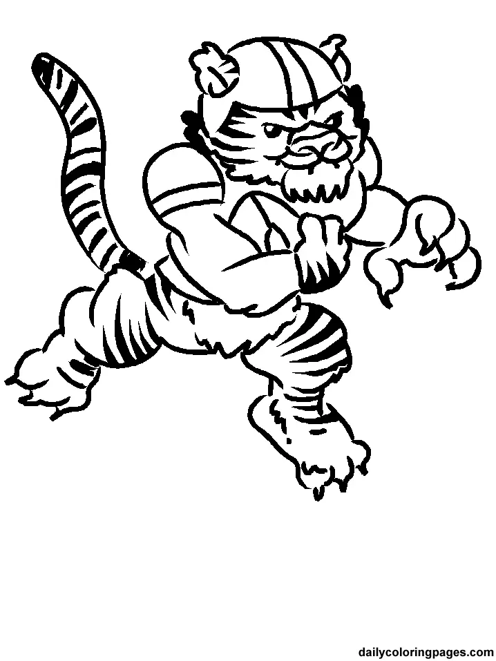 Desenhos de Tigre Para Colorir 2