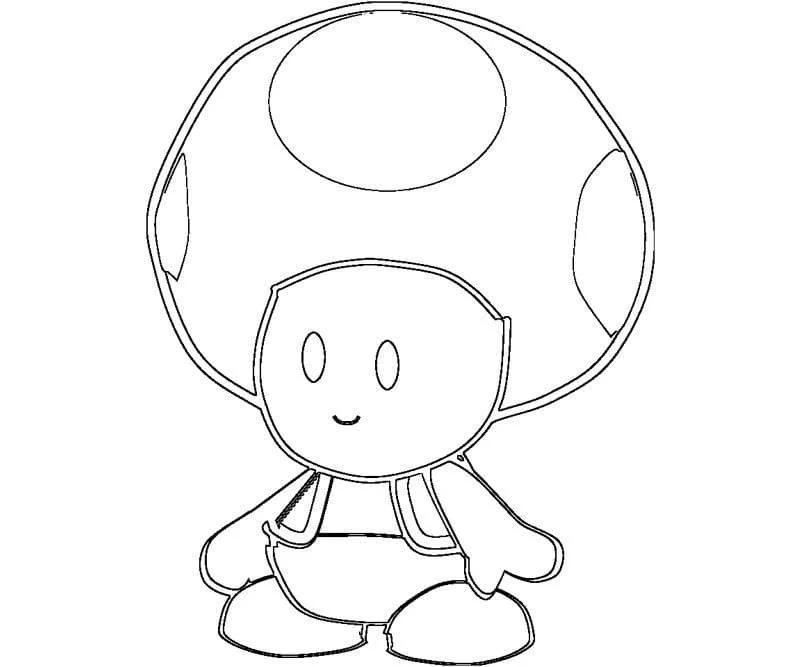 Toad Mario Ausmalbilder 23