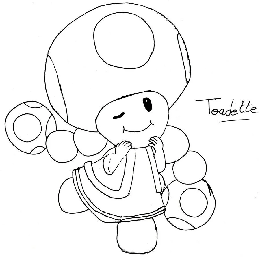 Toad Mario Ausmalbilder 31