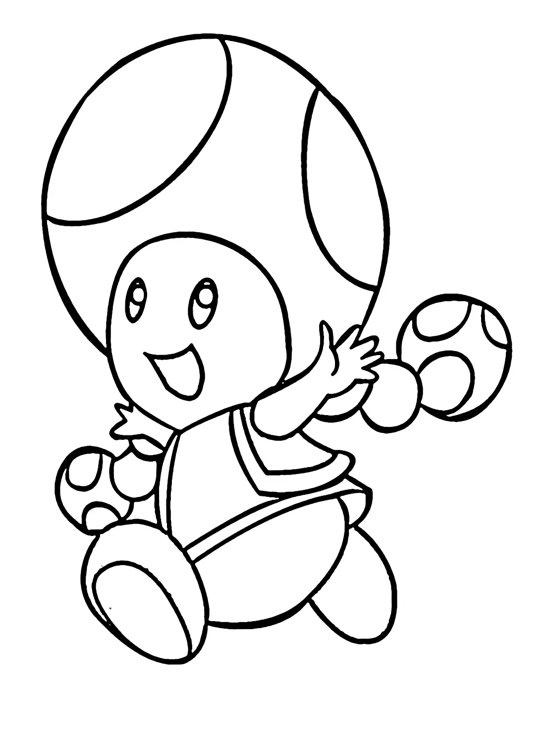 Toadette Coloring Pages 10