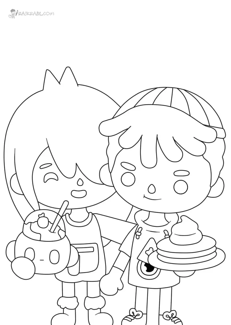 Toca Boca Coloring Pages 14