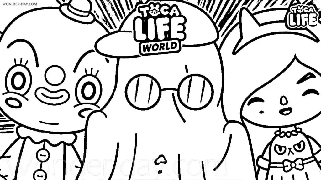 Toca Boca Coloring Pages 26