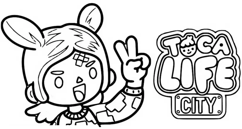 Toca Boca Coloring Pages 28