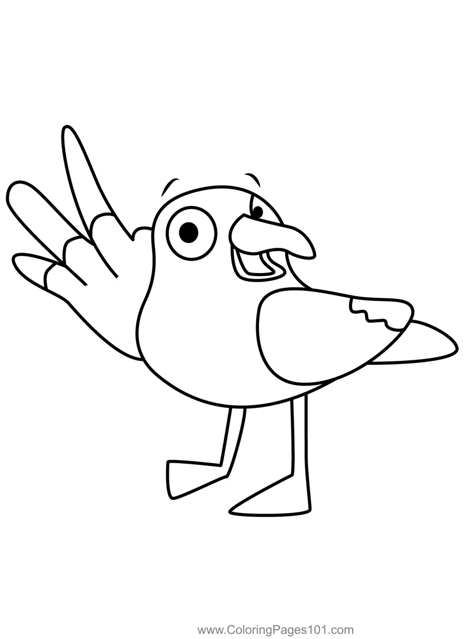 Toot the Tiny Tugboat Coloring Pages 7