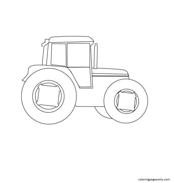 Desenhos de Tractor Para Colorir 10