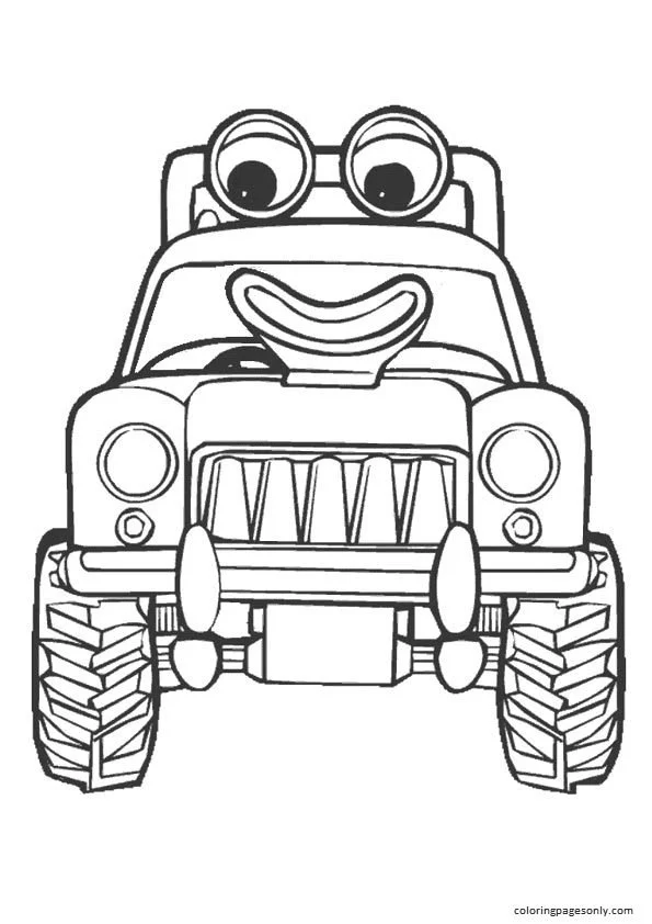 Desenhos de Tractor Para Colorir 45