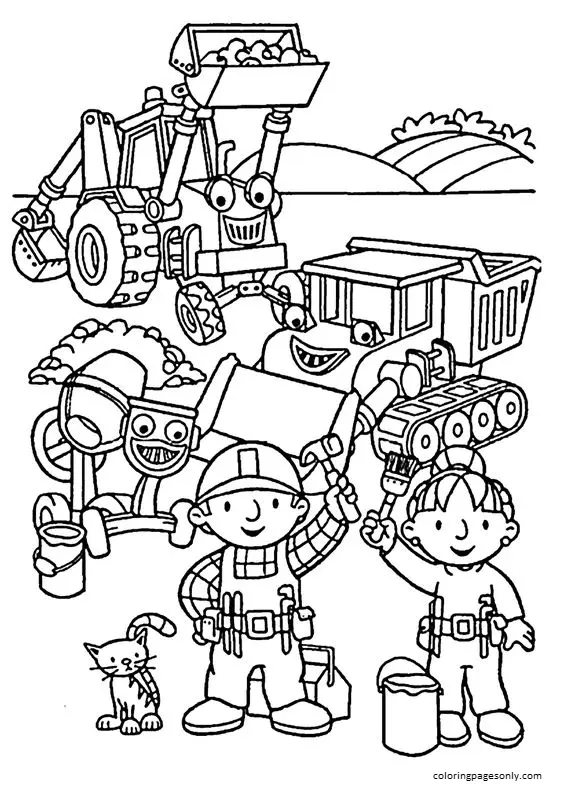 Desenhos de Tractor Para Colorir 48
