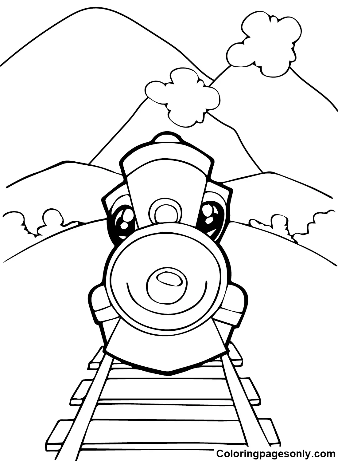 Zug Ausmalbilder 63