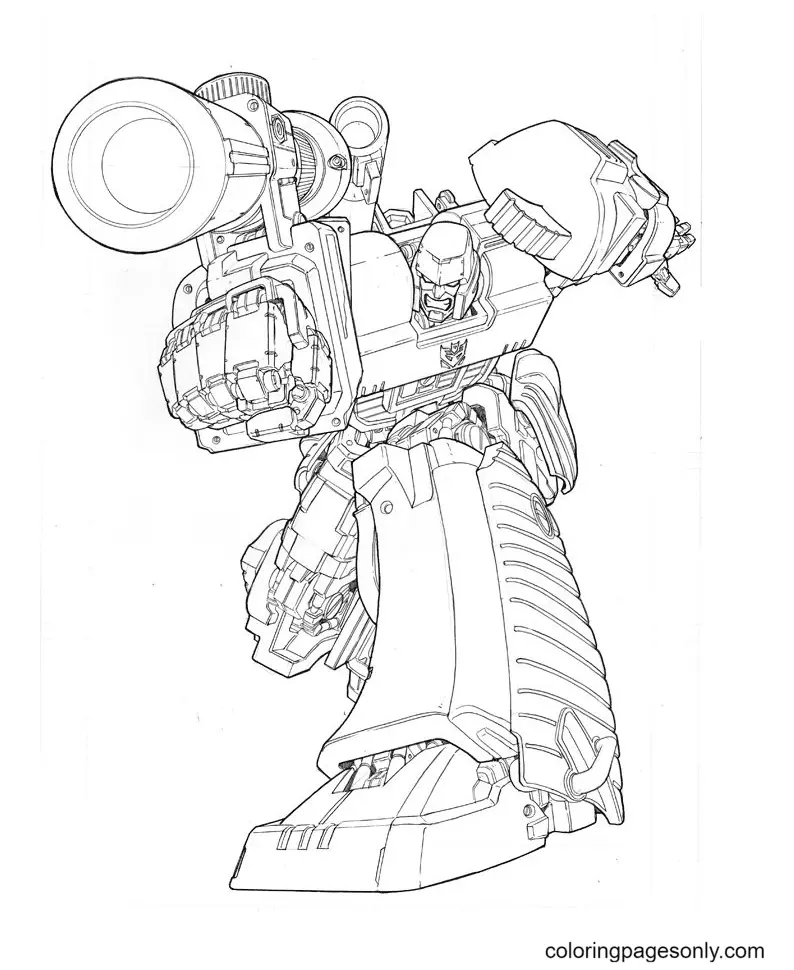 Desenhos de Transformers Para Colorir 153