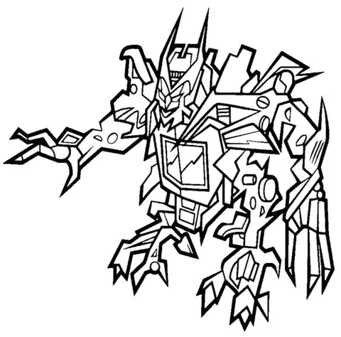 Desenhos de Transformers Para Colorir 49