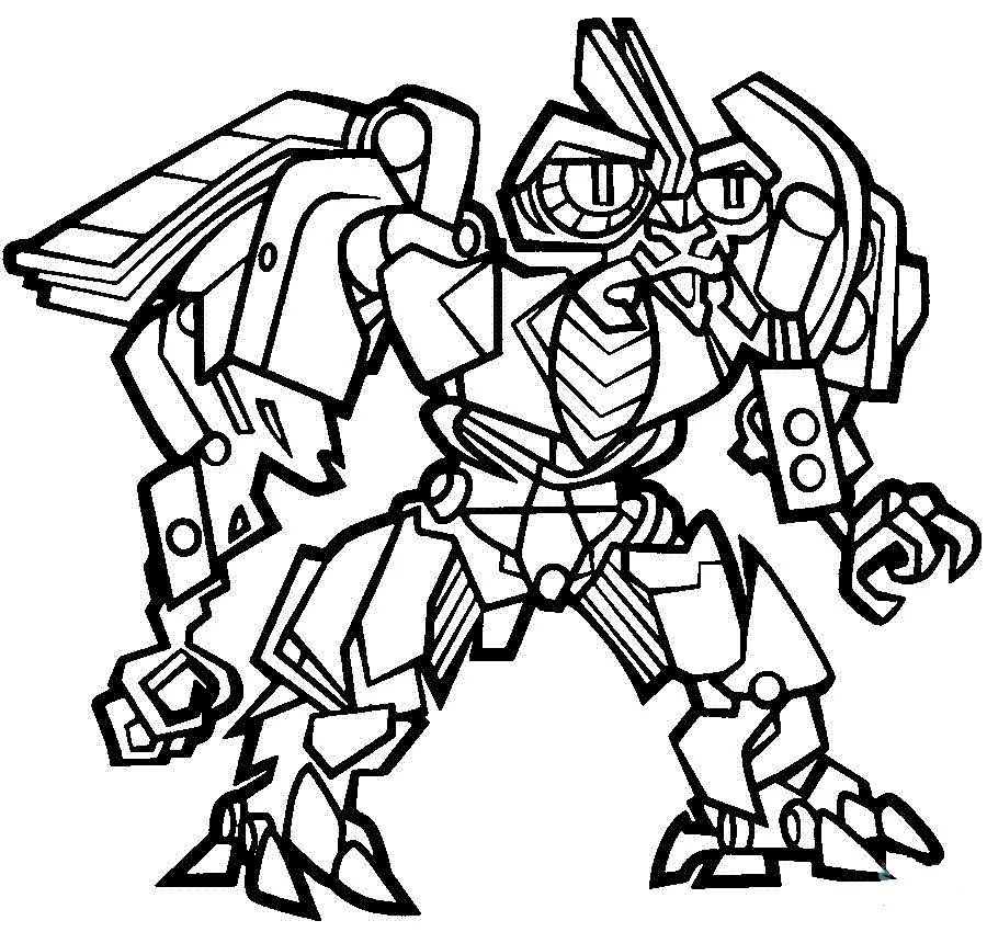 Desenhos de Transformers Para Colorir 57