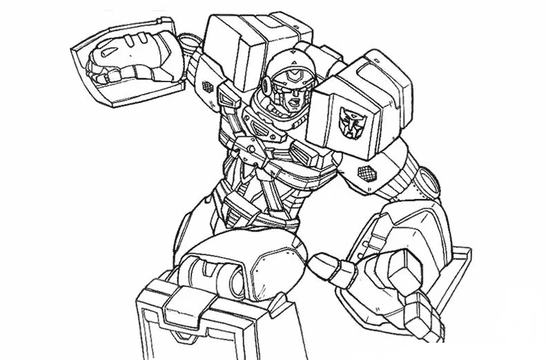 Desenhos de Transformers Para Colorir 78