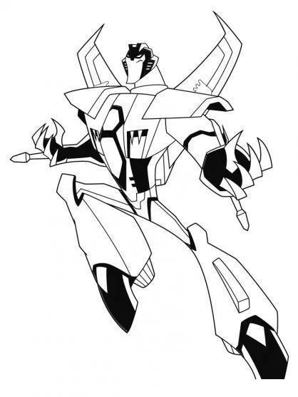 Desenhos de Transformers Para Colorir 90