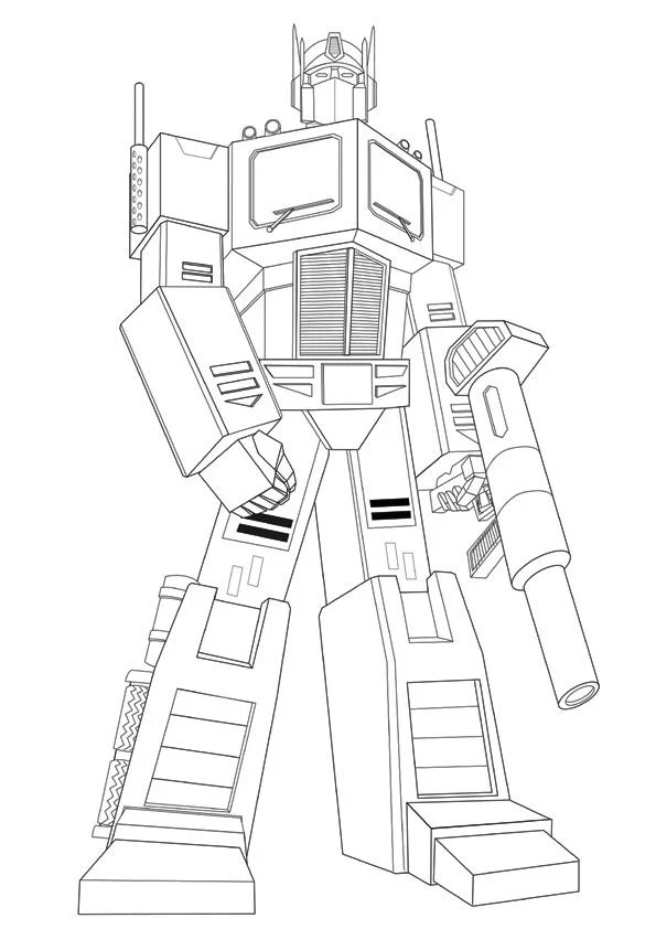 Desenhos de Transformers Para Colorir 91