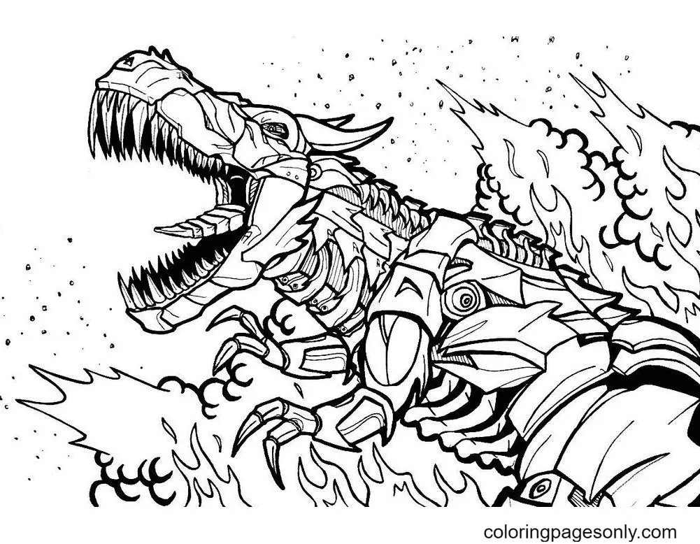Desenhos de Transformers Para Colorir 92