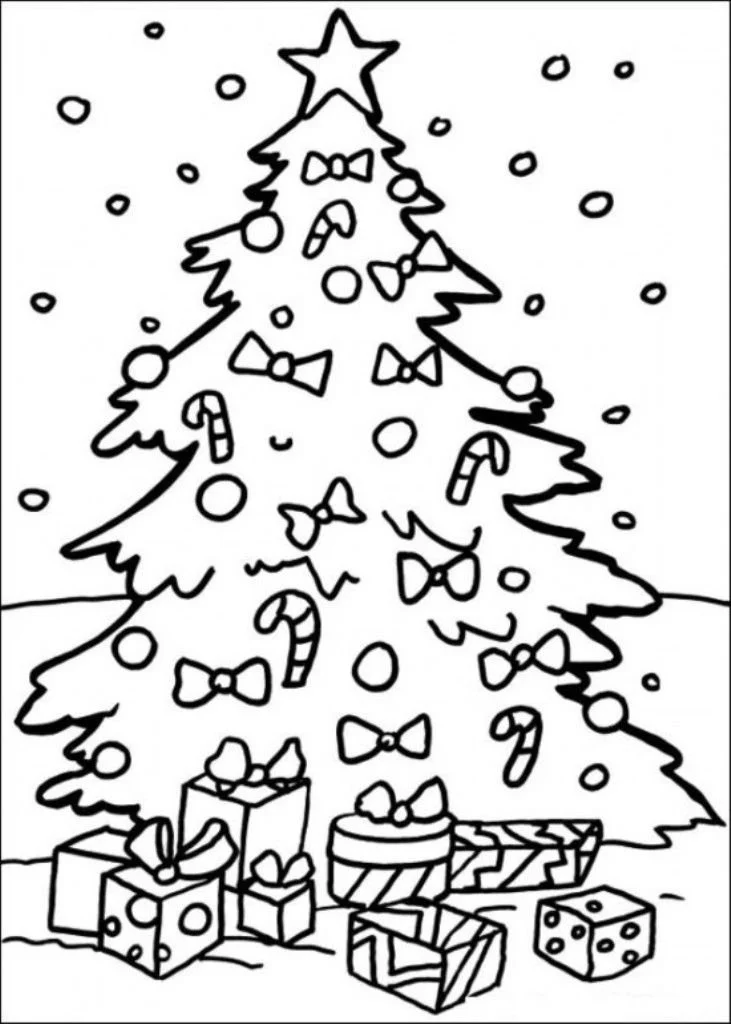 Tree Coloring Pages 25