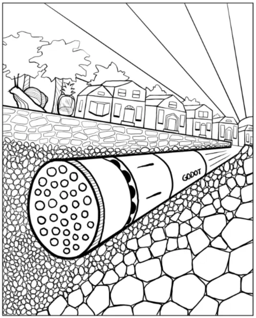 Tunnel Coloring Pages 16