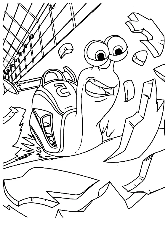 Turbo Para Colorear 27