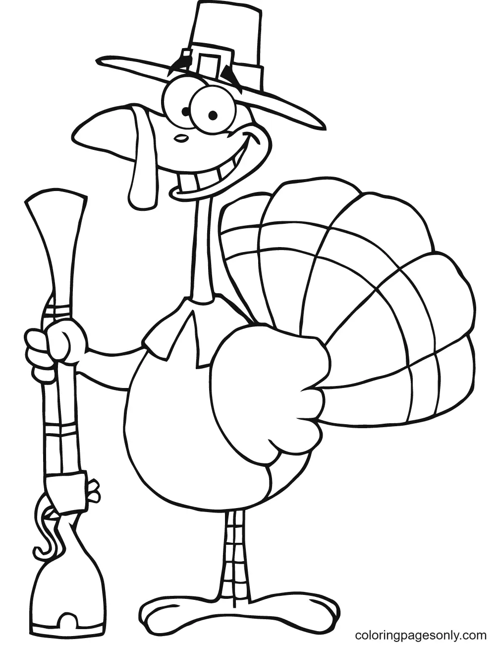 Pavo Para Colorear 27
